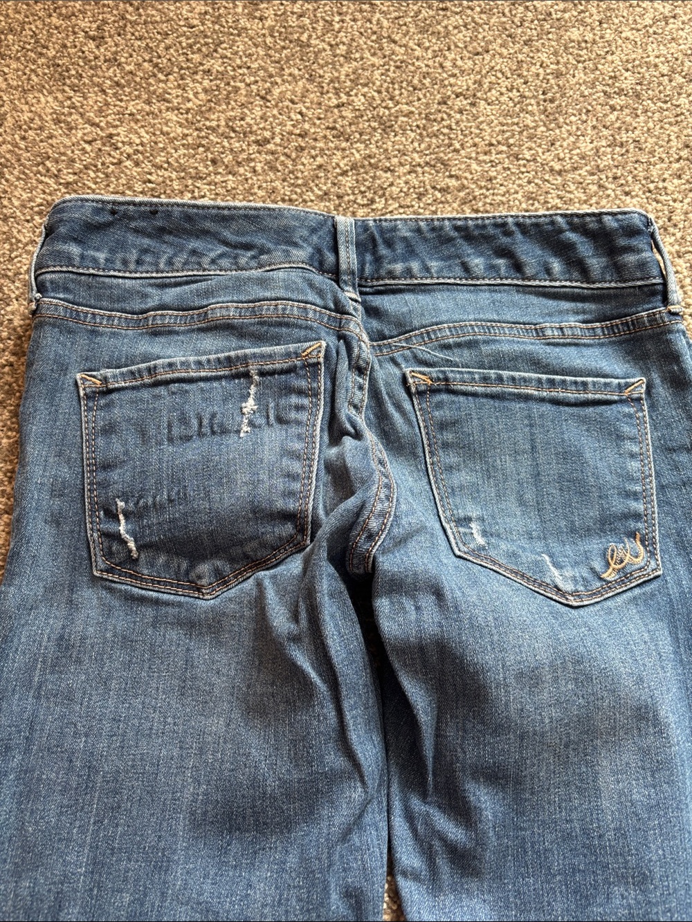 Women Jeans Slim Flare  Stella Low Rise - Picture 8 of 9